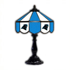 Carolina Panthers 21' Stained Glass Table Lamp