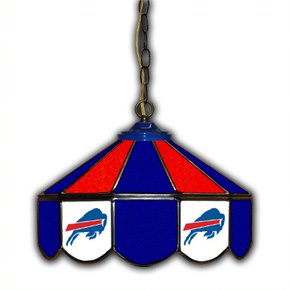 Buffalo Bills 14-in. Stained Glass Pub Light