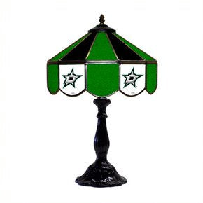 Dallas Stars 21' Stained Glass Table Lamp