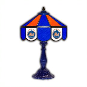 New York Mets 21' Stained Glass Table Lamp