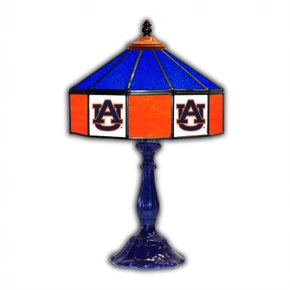Auburn Tigers 21' Stained Glass Table Lamp