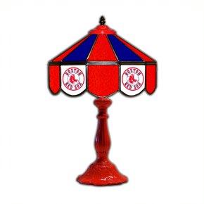 Boston Red Sox 21' Stained Glass Table Lamp