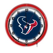 Houston Texans 18" Neon Clock