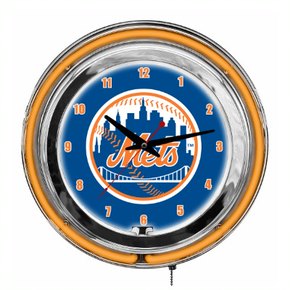 New York Mets 14" Neon Clock