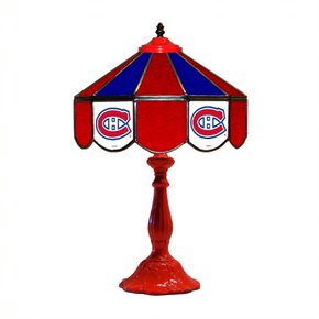 Montreal Canadiens 21' Stained Glass Table Lamp