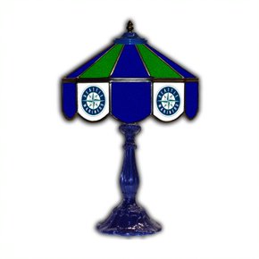 Seattle Mariners 21' Stained Glass Table Lamp