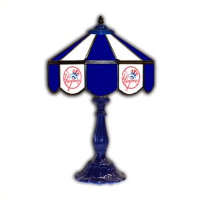 New York Yankees 21' Stained Glass Table Lamp