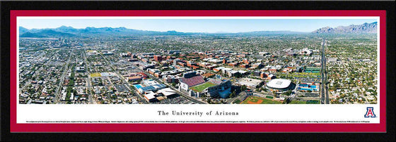Arizona Football - Stadium Aerial  - Select Frame - 757 Sports Collectibles