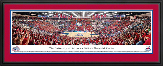 Arizona Basketball - 40Th Anniversary - Deluxe Frame - 757 Sports Collectibles