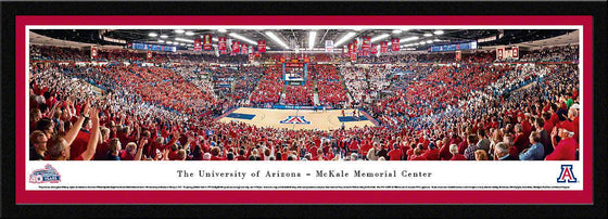 Arizona Basketball - 40Th Anniversary - Select Frame - 757 Sports Collectibles