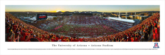 Arizona Football - Stripe - Unframed - 757 Sports Collectibles