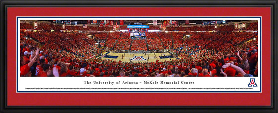 Arizona Basketball - Deluxe Frame - 757 Sports Collectibles