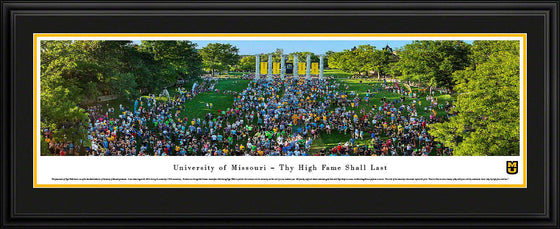 Missouri Tigers - Tiger Walk - Deluxe Frame - 757 Sports Collectibles