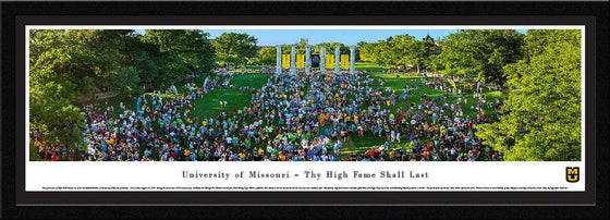 Missouri Tigers - Tiger Walk - Select Frame - 757 Sports Collectibles