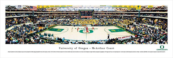 Oregon Basketball - Mac Court - Unframed - 757 Sports Collectibles