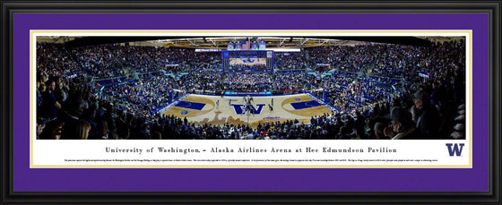 Washington Huskies Basketball - Deluxe Frame - 757 Sports Collectibles
