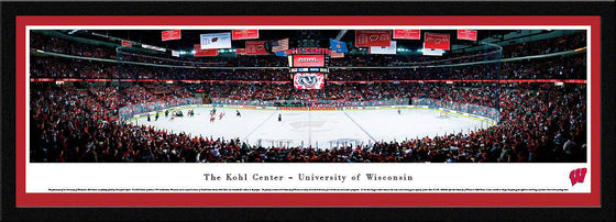 Wisconsin Badger Hockey - Select Frame - 757 Sports Collectibles