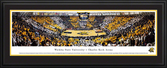 Wichita State Shockers Basketball - Deluxe Frame - 757 Sports Collectibles