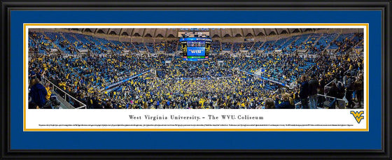 West Virginia Basketball - Deluxe Frame - 757 Sports Collectibles