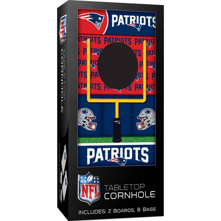 New England Patriots - NFL Tabletop Cornhole - Sports Gifts, Sports Memorabilia, Sports Collectibles, Fan Shop