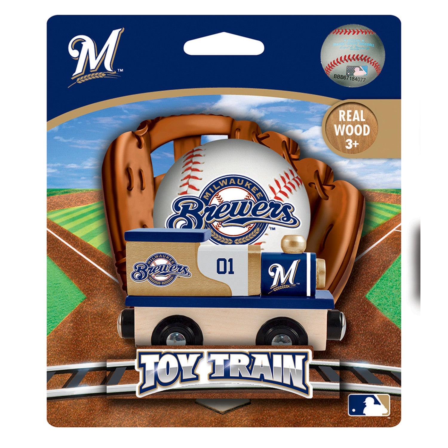 Milwaukee Brewers Toy Train Engine - 757 Sports Collectibles