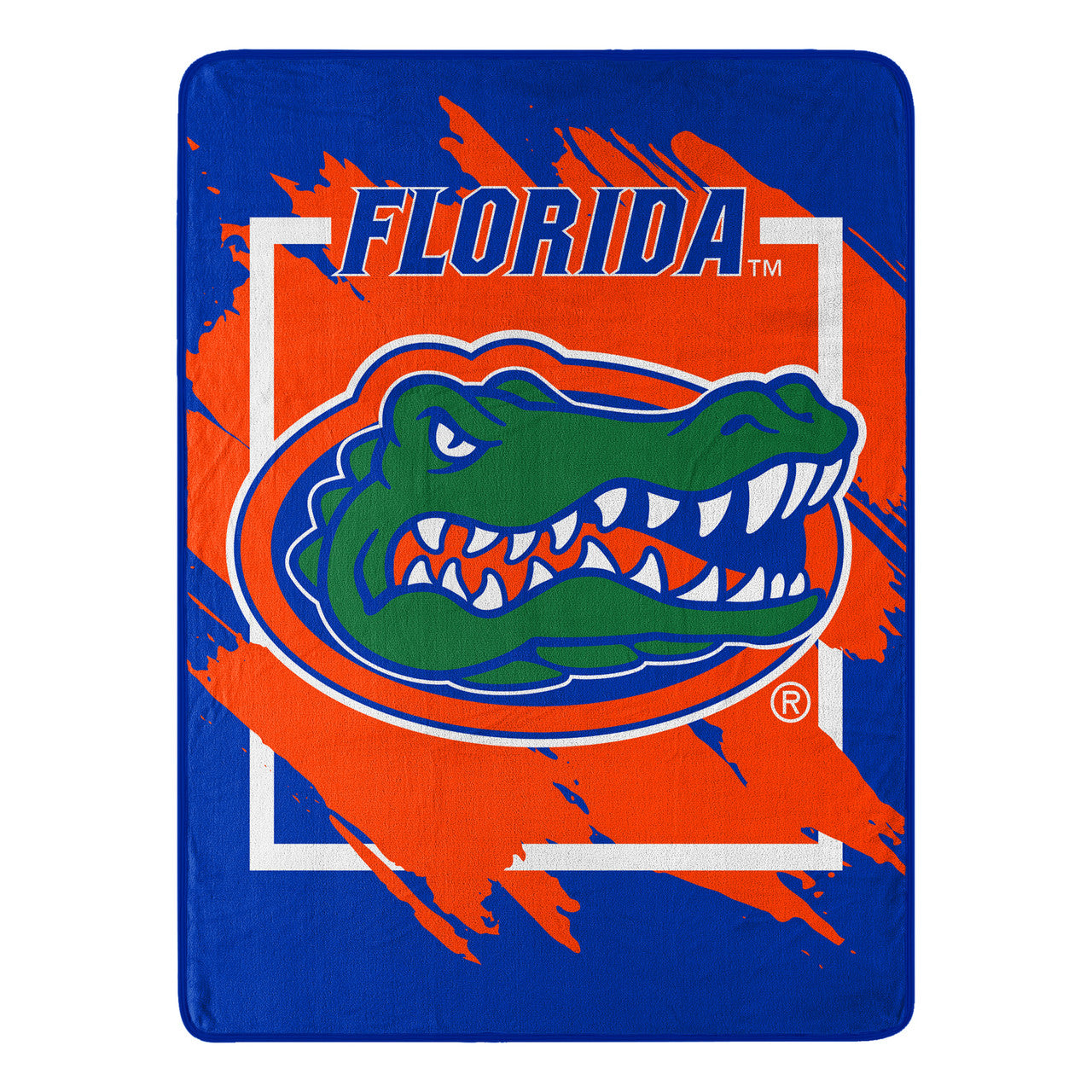 Florida Gators Blanket 46x60 Micro Raschel Dimensional Design Rolled - Sports Collectibles, Sports Memorabilia, Sports Fan Shop, Sports Gifts