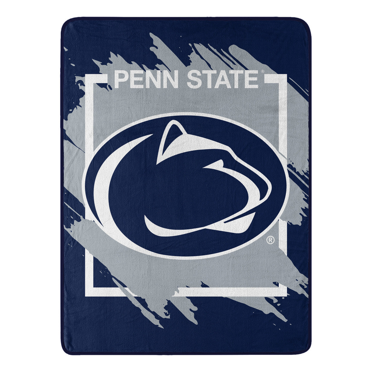 Penn State Nittany Lions Blanket 46x60 Micro Raschel Dimensional Design Rolled - Sports Collectibles, Sports Memorabilia, Sports Fan Shop, Sports Gifts