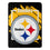 Pittsburgh Steelers Blanket 46x60 Micro Raschel Dimensional Design Rolled - Sports Collectibles, Sports Memorabilia, Sports Fan Shop, Sports Gifts