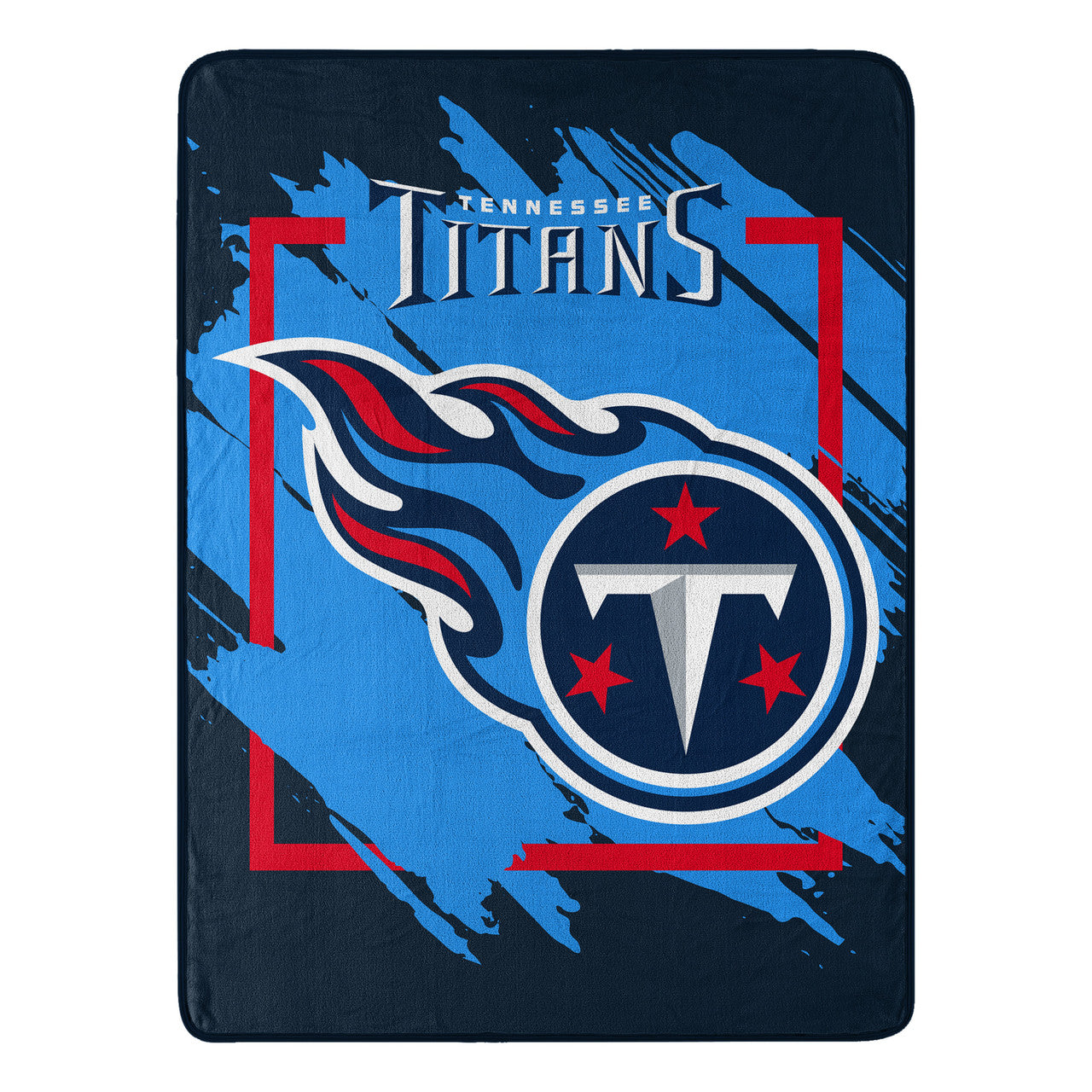 Tennessee Titans Blanket 46x60 Micro Raschel Dimensional Design Rolled - Sports Collectibles, Sports Memorabilia, Sports Fan Shop, Sports Gifts