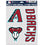 Arizona Diamondbacks Decal Multi Use Fan 3 Pack Special Order - Sports Collectibles, Sports Memorabilia, Sports Fan Shop, Sports Gifts