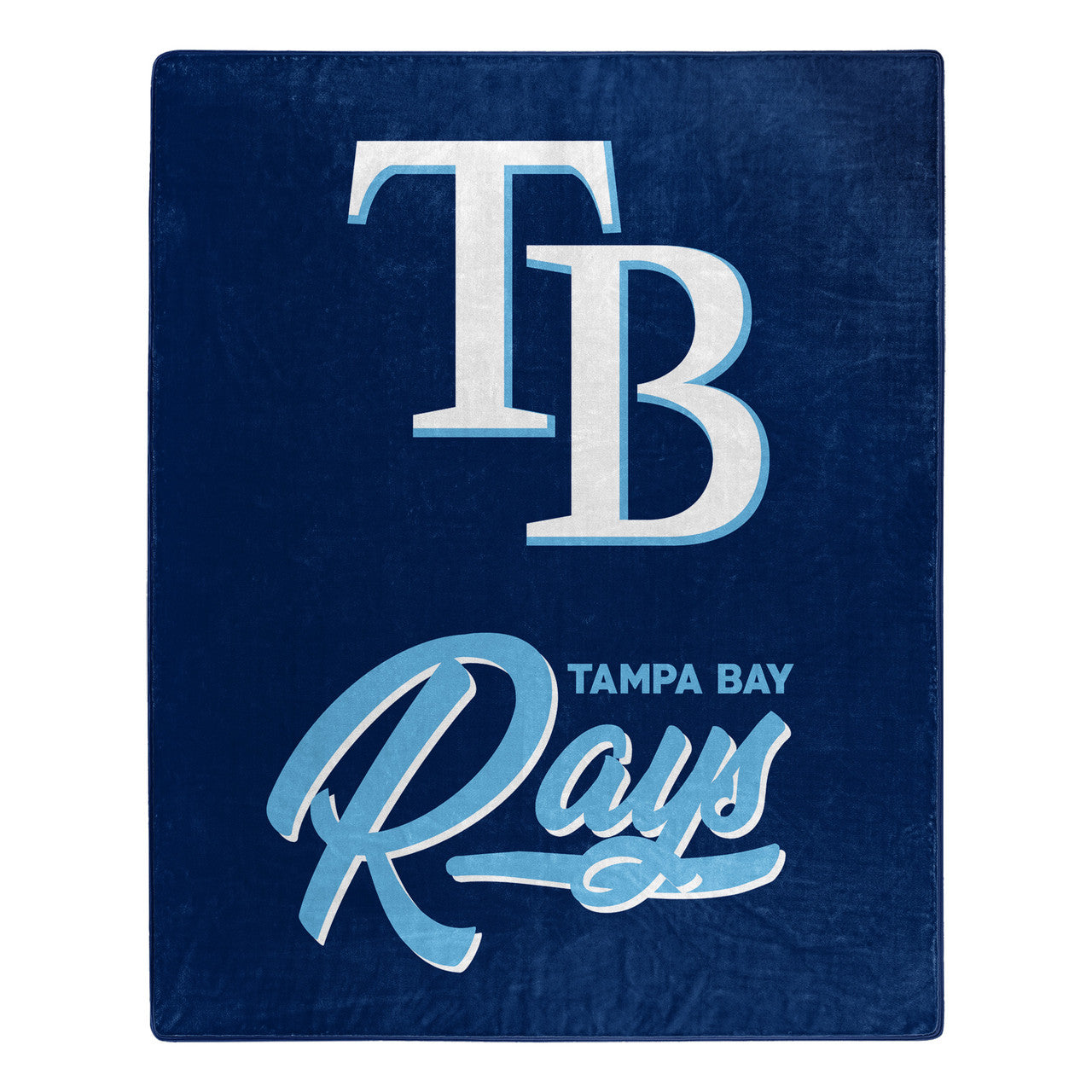 Tampa Bay Rays Blanket 50x60 Raschel Signature Design - Sports Collectibles, Sports Memorabilia, Sports Fan Shop, Sports Gifts