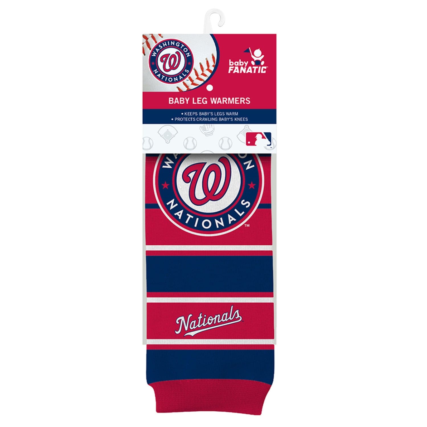 Washington Nationals Baby Leg Warmers - Adorable Team Spirit for Little Fans - Sports Gifts, Sports Memorabilia, Sports Collectibles, Fan Shop
