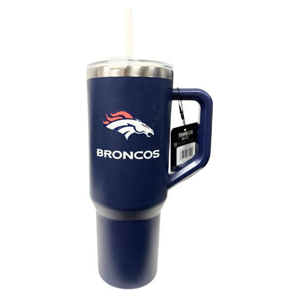 Denver Broncos Vessel 38oz Team Color Stainless