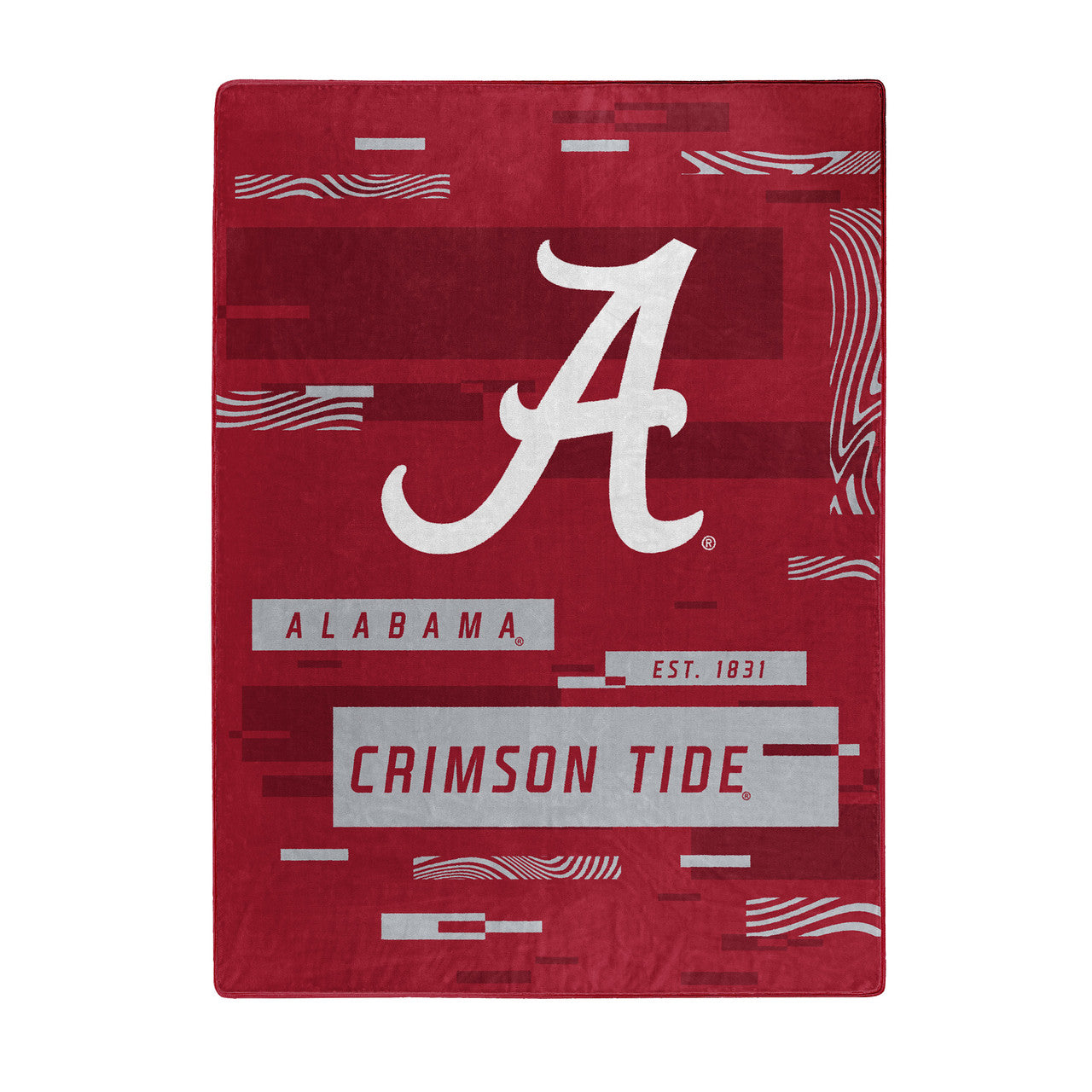Alabama Crimson Tide Blanket 60x80 Raschel Digitize Design - Sports Collectibles, Sports Memorabilia, Sports Fan Shop, Sports Gifts