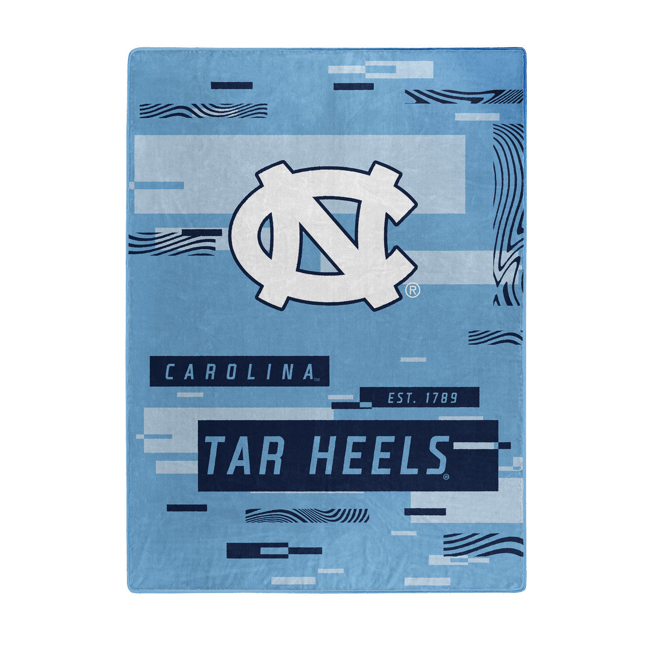 North Carolina Tar Heels Blanket 60x80 Raschel Digitize Design - Sports Collectibles, Sports Memorabilia, Sports Fan Shop, Sports Gifts
