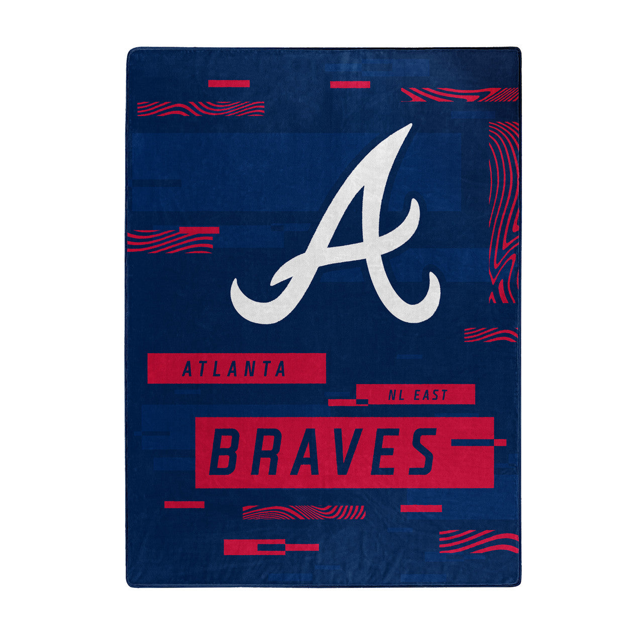 Atlanta Braves Blanket 60x80 Raschel Digitize Design - Sports Collectibles, Sports Memorabilia, Sports Fan Shop, Sports Gifts