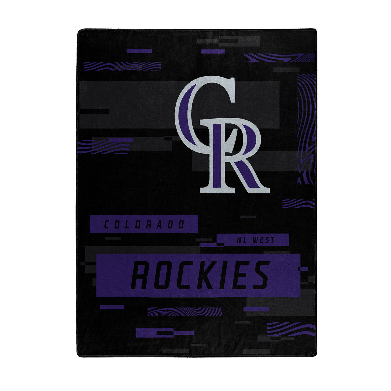 Colorado Rockies Blanket 60x80 Raschel Digitize Design - Sports Collectibles, Sports Memorabilia, Sports Fan Shop, Sports Gifts