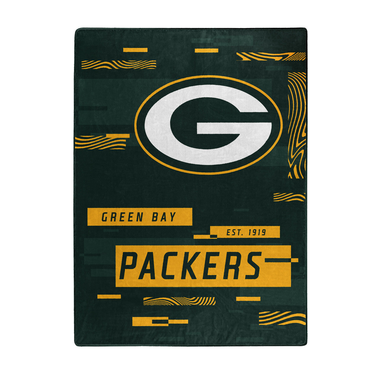 Green Bay Packers Blanket 60x80 Raschel Digitize Design - Sports Collectibles, Sports Memorabilia, Sports Fan Shop, Sports Gifts