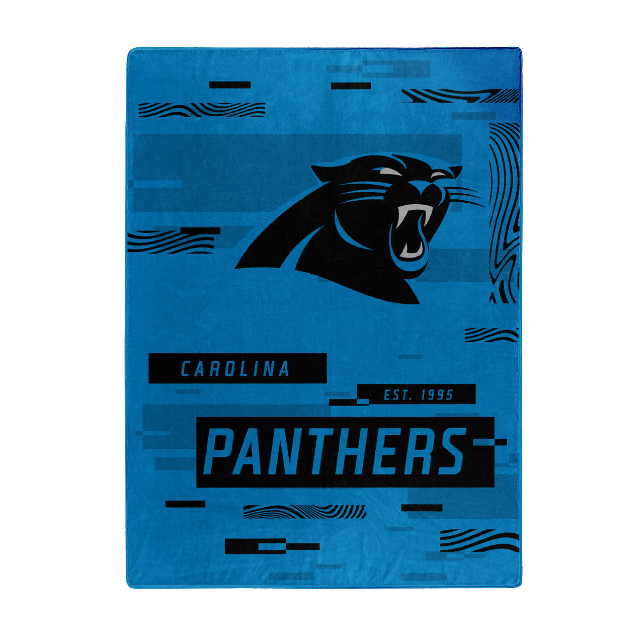 Carolina Panthers Blanket 60x80 Raschel Digitize Design - Sports Collectibles, Sports Memorabilia, Sports Fan Shop, Sports Gifts