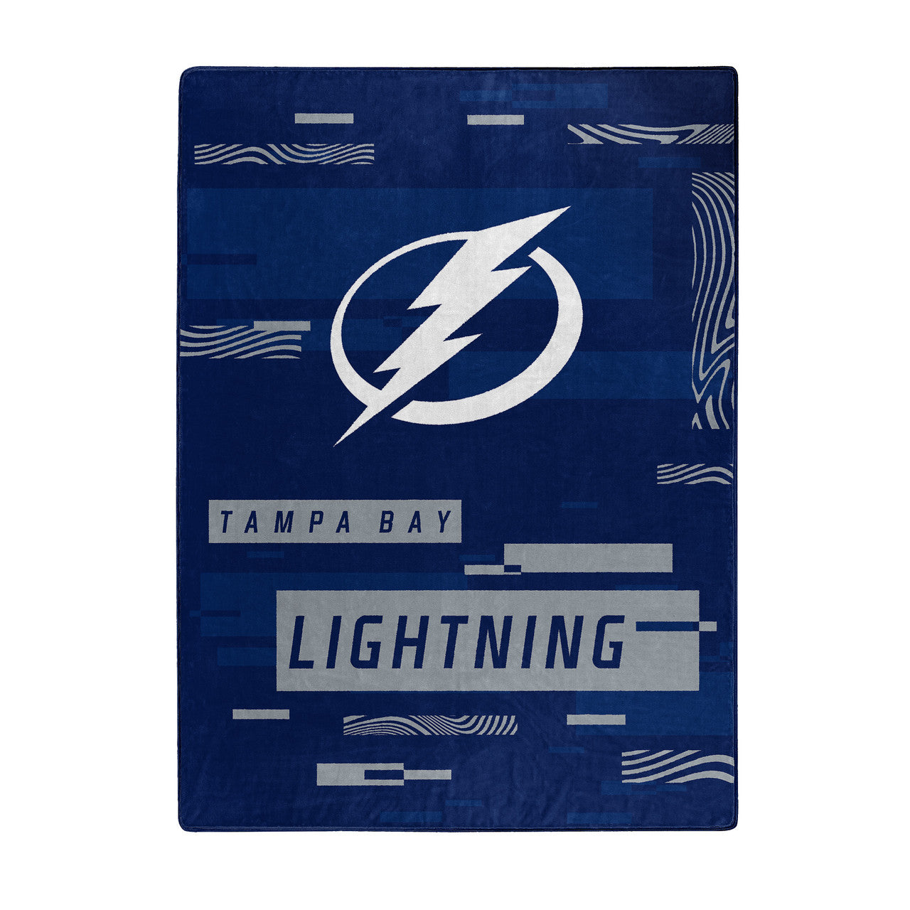 Tampa Bay Lightning Blanket 60x80 Raschel Digitize Design - Sports Collectibles, Sports Memorabilia, Sports Fan Shop, Sports Gifts