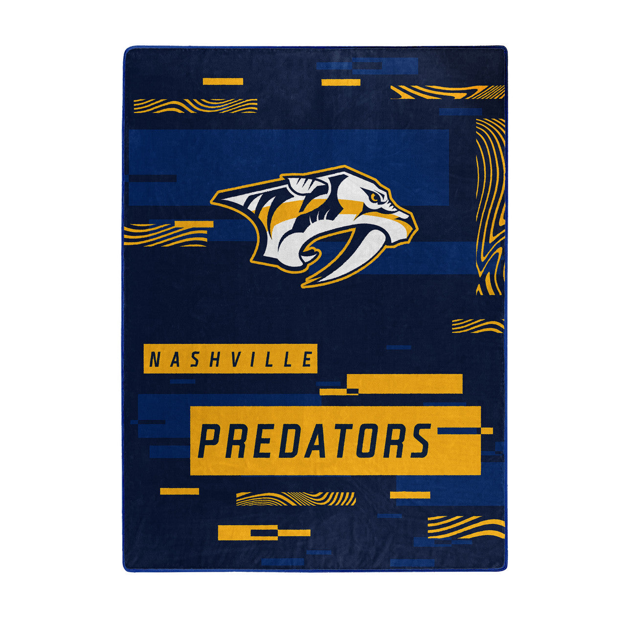 Nashville Predators Blanket 60x80 Raschel Digitize Design Special Order - Sports Collectibles, Sports Memorabilia, Sports Fan Shop, Sports Gifts