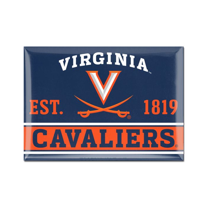Virginia Cavaliers Metal Magnet 2.5" x 3.5" - Sports Collectibles, Sports Memorabilia, Sports Fan Shop, Sports Gifts