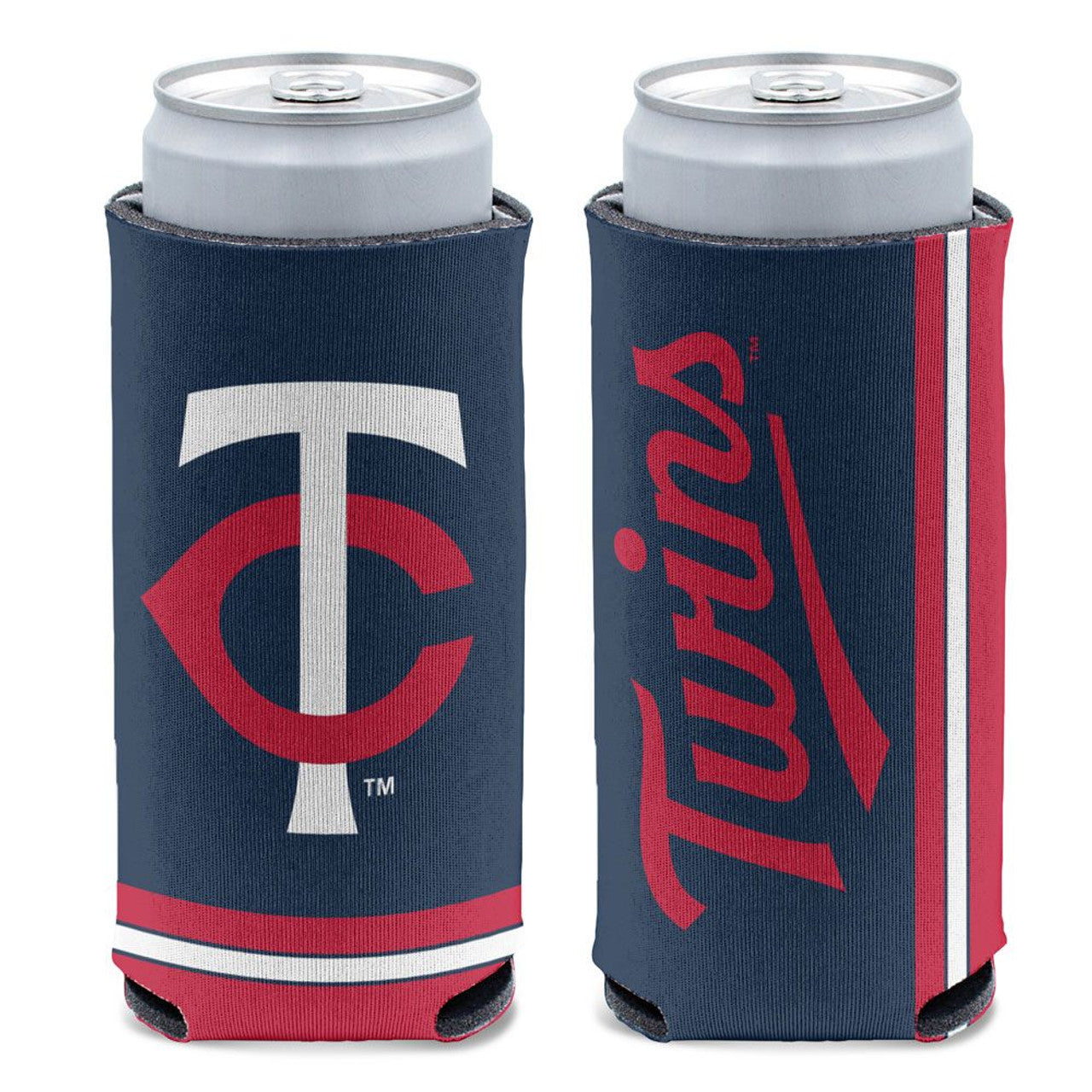 Minnesota Twins Can Cooler Slim Can Design - Sports Collectibles, Sports Memorabilia, Sports Fan Shop, Sports Gifts