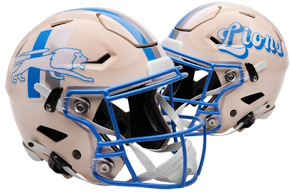 Detroit Lions SpeedFlex Football Helmet Retro Collection - Sports Gifts, Sports Memorabilia, Sports Collectibles, Fan Shop