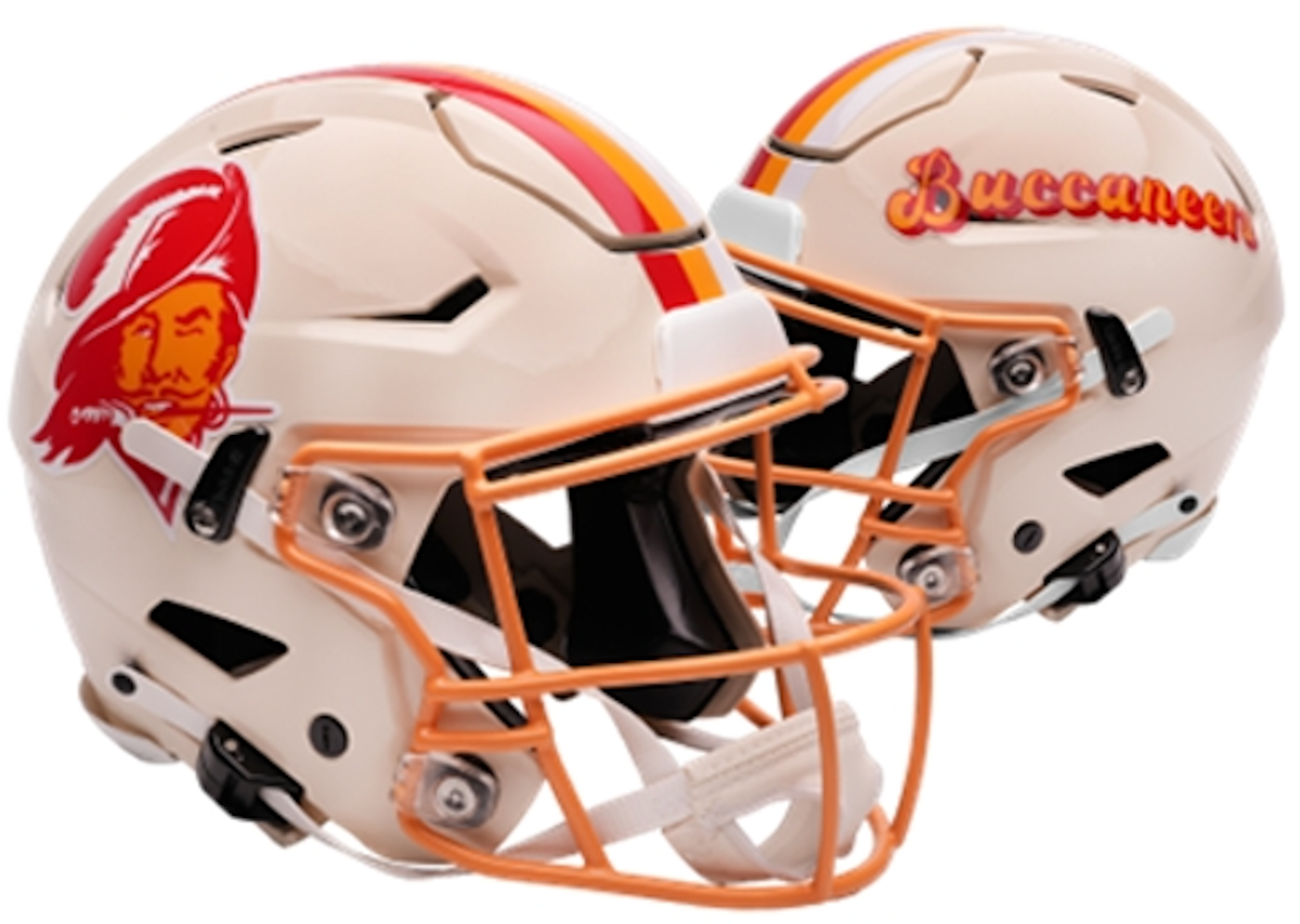 Tampa Bay Buccaneers Speed Replica Football Helmet <B>RETRO </B> - Sports Gifts, Sports Memorabilia, Sports Collectibles, Fan Shop