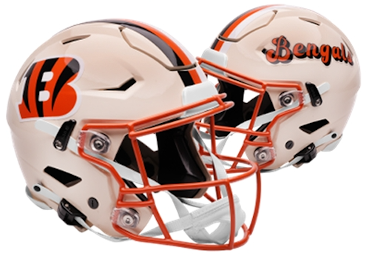 Cincinnati Bengals Retro Collection Riddell Speed Mini Helmet