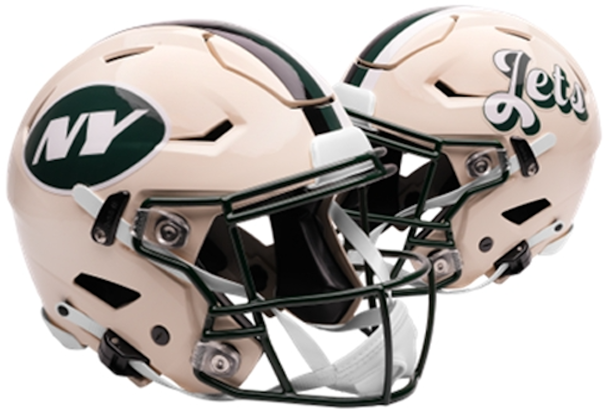 New York Jets Speed Mini Football Helmet Retro Collection– 757 Sports Collectibles