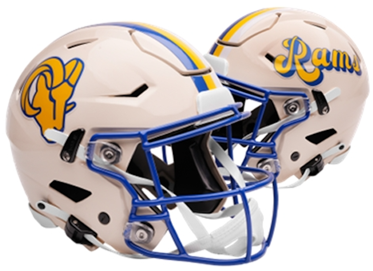 Los Angeles Rams Speed Mini Football Helmet Retro Collection - Sports Gifts, Sports Memorabilia, Sports Collectibles, Fan Shop