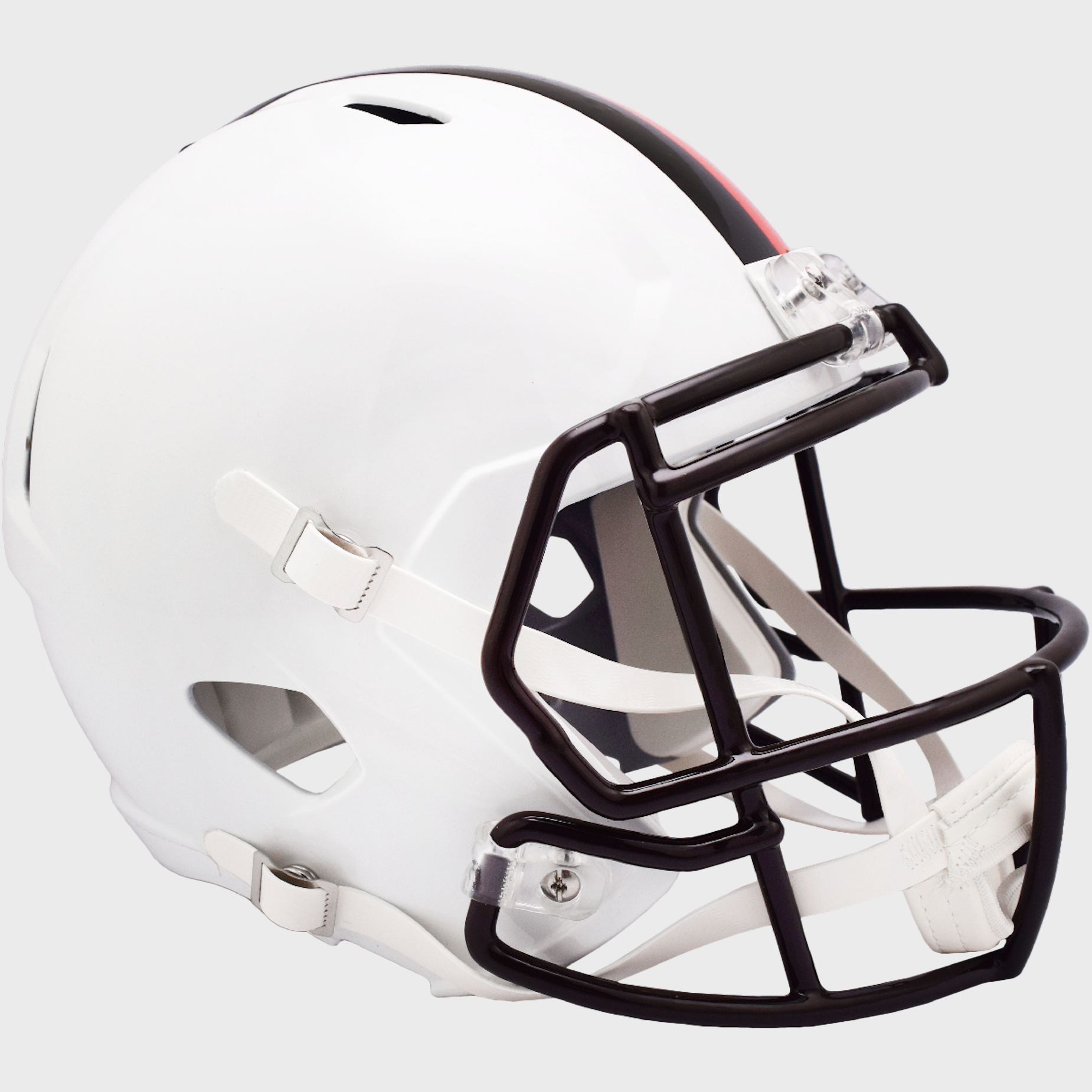 Cleveland Browns Speed Replica Football Helmet 2023 White Out