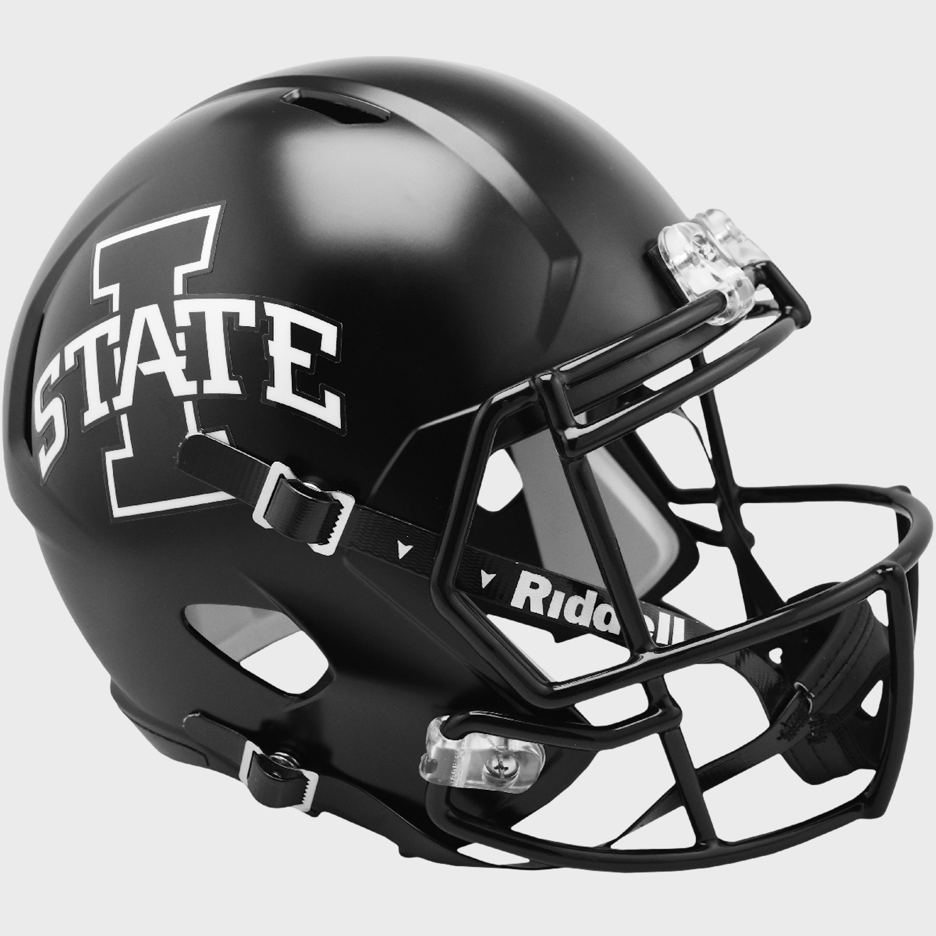 Iowa State Cyclones Speed Replica Football Helmet Satin Black